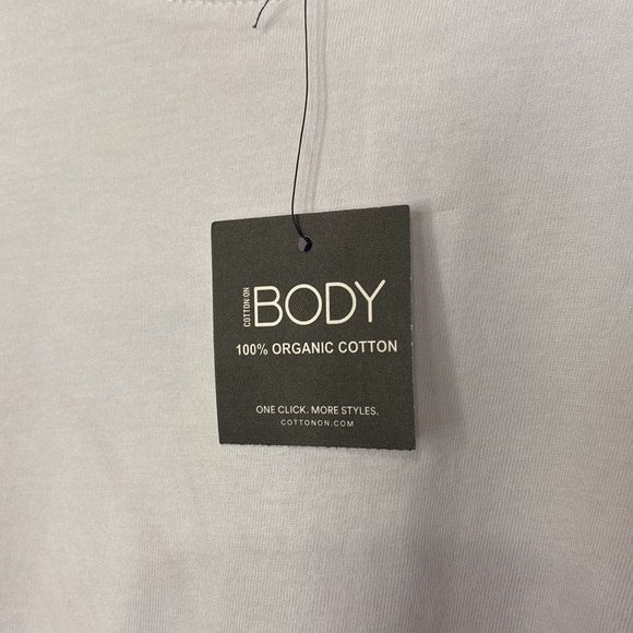 Cotton On Body 100% Organic Cotton Short Sleeve Tee - Beach Club Volleyball - Picture 4 of 5